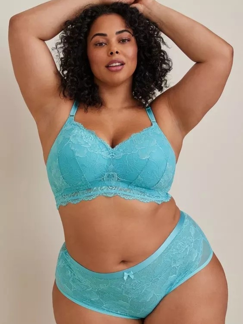 Torrid Curve Teal Sexy Brief Panty